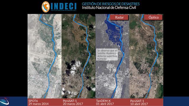 Estas son las imágenes captadas por el satélite Perú Sat-1 desde el espacio