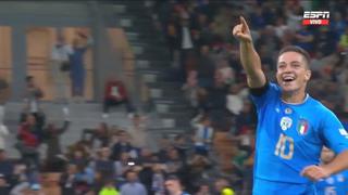 Gol de Raspadori para Italia: anotó el 1-0 y condena a Inglaterra al descenso | VIDEO