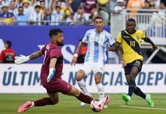 Argentina venció 1-0 a Ecuador por partido amistoso | RESUMEN Y GOL