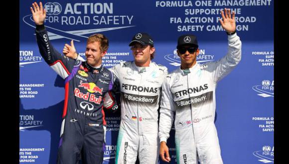 Nico Rosberg partirá primero en el Gran Premio de Bélgica