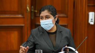 Betssy Chávez sobre moción de interpelación en su contra: “Sobre todo responderemos a la sociedad”