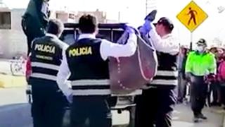 Arequipa: encuentran cuerpo de mujer en un saco