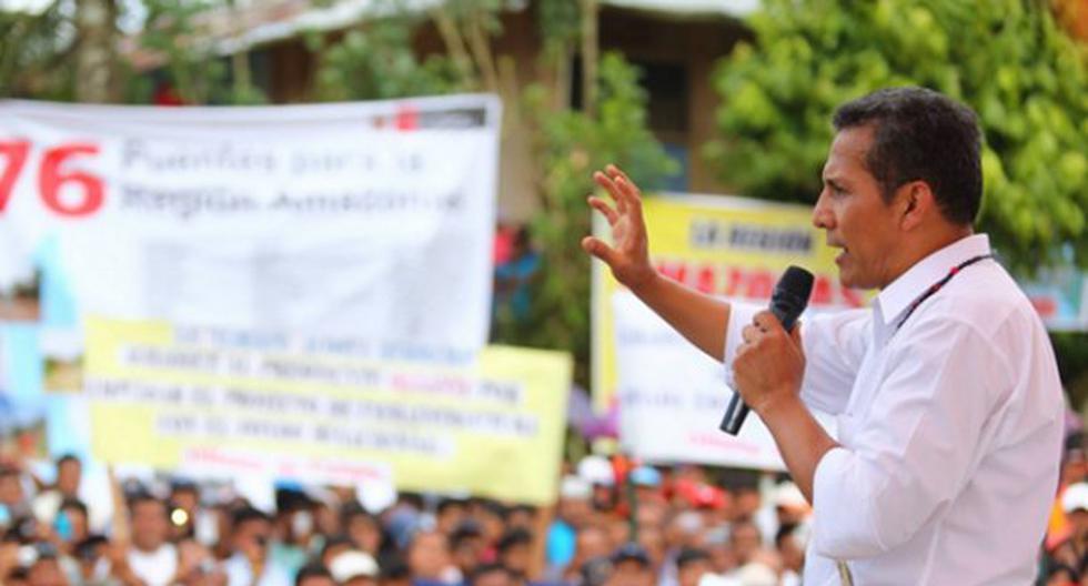Ollanta Humala niega que se vaya ir del país. (Foto: andina)