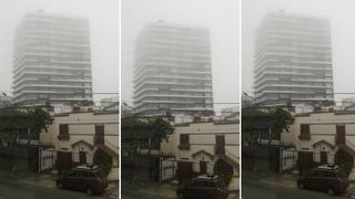 Jesús María, Cercado, Miraflores y otros distritos amanecieron con neblina en pleno verano 