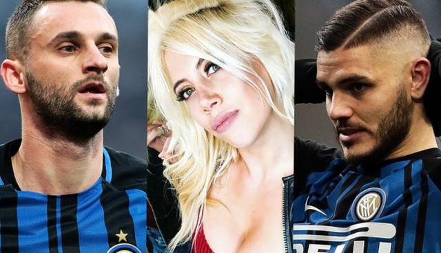 Icardi, Wanda y Brozovic: el nuevo escándalo que remece el vestuario del Inter de Milán. (Foto: AFP)