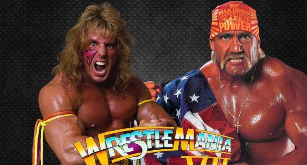 La rivalidad entre el Ultimate Warrior y Hulk Hogan era legendaria. (Foto: WWE)