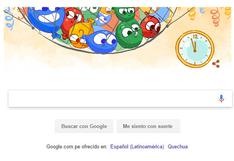 Nochevieja: Google lanza curioso doodle en vísperas de Año Nuevo