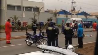 Lurín: camión arrolló y mató a dos serenos en Panamericana Sur