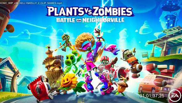 Plants vs. Zombies: Battle for Neighborville es el nuevo título del próximo videojuego de la franquicia. (Captura de pantalla)