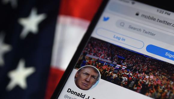 Twitter confirma que la expulsión de Donald Trump de la plataforma es definitiva. (Foto: Olivier DOULIERY / AFP).