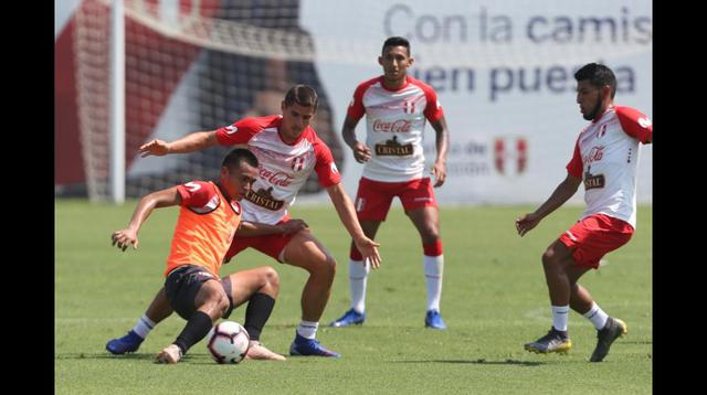 La selección peruana se alista para enfrentar a Paraguay y El Salvador en Estados Unidos. El plantel nacional viaja el domingo a tierra norteamericana para seguir entrenando. (Foto: Violeta Ayasta).