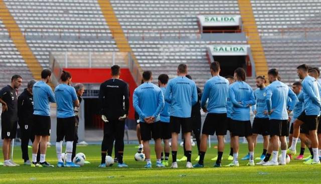 Las postales del último día de trabajos de la selección de Uruguay previo al amistoso FIFA ante Perú. (Foto: @Uruguay)