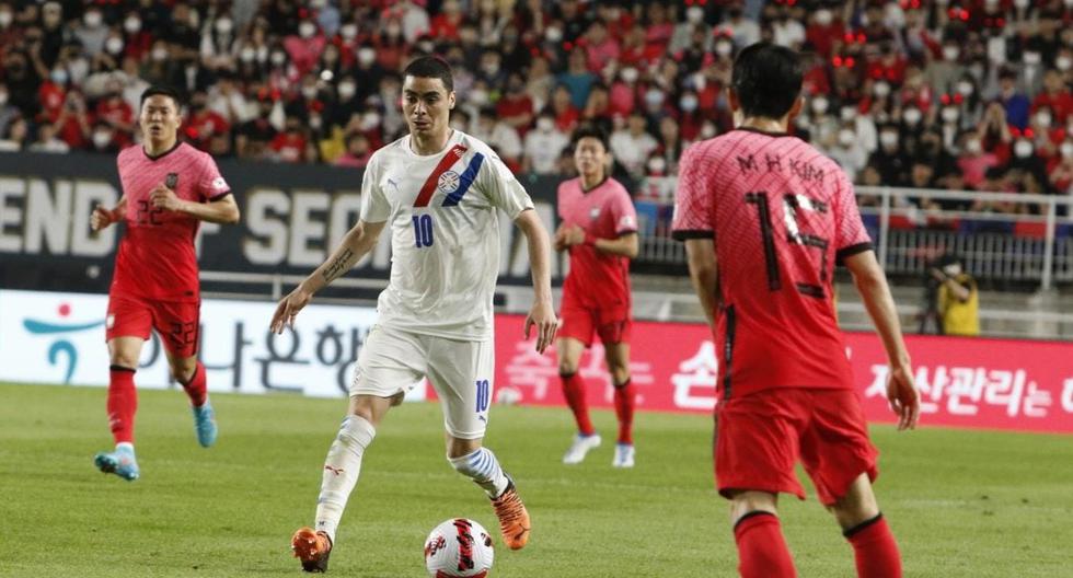 Paraguay igualó 2-2 con Corea del Sur en el partido amistoso internacional disputado en el estadio Mundialista de Suwon (Foto: Selección Paraguay)