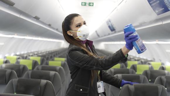 El MTC precisó que los viajeros deben usar doble mascarilla, excepto niños menores de dos años. (Foto: GEC)