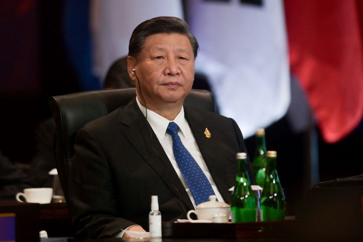Chinese President Xi Jinping at the G20 summit in Bali.  (ISMOYO BAY / POOL / AFP).