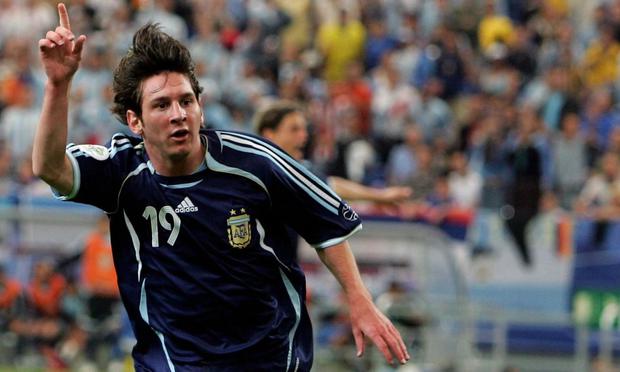 Lionel Messi en el Mundial Alemania 2006. (Foto: EFE)
