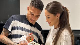 Paolo Guerrero y Ana Paula Consorte celebran el primer mes de su hijo