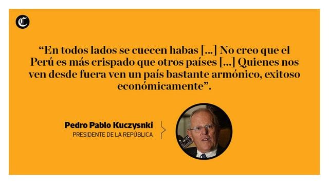 El presidente PPK habló sobre diversos temas en su más reciente entrevista al programa "Cuarto poder". (Composición: El Comercio)