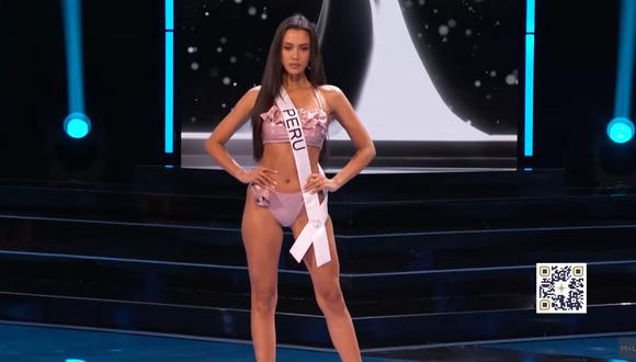 Camila Escribens en el Miss Universo 2023.