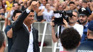 Cristiano Ronaldo y su primer encuentro con los hinchas de la Juventus [VIDEO]