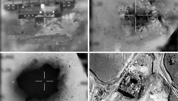 Israel publicó imágenes que muestran el ataque al supuesto reactor nuclear en Siria en 2007.