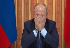 Vladimir Putin y el ataque de risa que es viral en redes sociales