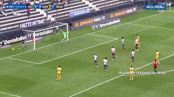 Ángelo Campos realizó brillante atajada en Alianza Lima. (Video: Gol Perú)