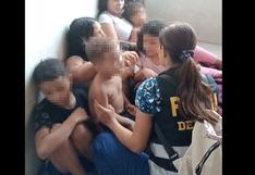 La Libertad: PNP rescata a 6 menores secuestrados por Los Gallegos del Tren de Aragua