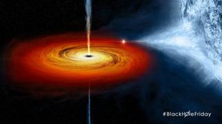 Black Friday: NASA celebra ilustrando sobre agujeros negros