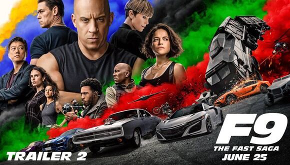 Dominic Toretto, Letty, Mia, Roman, Tej, Ramsey e, incluso, Han, están de vuelta para la novena entrega de “Rápidos y furiosos” (Foto: Universal Pictures)