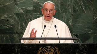 Homosexualidad y narcotráfico: Lo que dijo el Papa ante la ONU