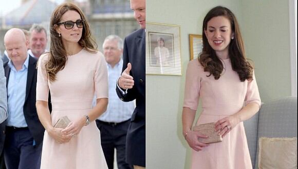 Mallory Bowling siempre encuentra la manera perfecta de imitar el look de Kate Middleton. (Foto: Instagram @lady.m.replikates)