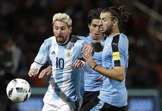 Cómo y dónde ver el Uruguay vs Argentina, horario y TV online por Eliminatorias