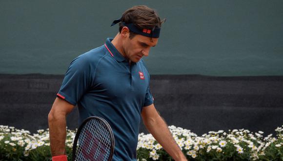 Roger Federer no tuvo un buen desempeño contra Pablo Andújar en el ATP 250 de Ginebra. (Foto: AFP)