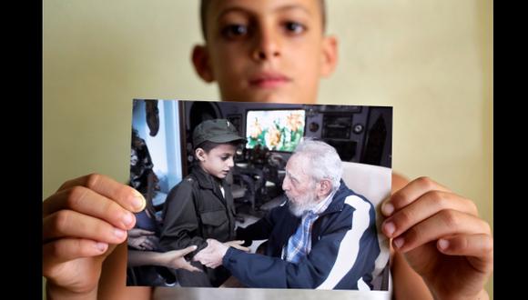 Niño que idolatra a Fidel Castro cumplió su sueño de conocerlo