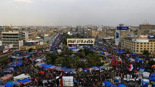 Multitudinaria protesta en Irak contra los ataques de Estados Unidos e Irán | FOTOS