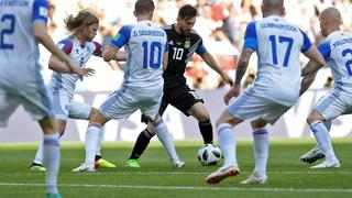 Argentina vs. Islandia: Messi fue "preso" de una marca rival en Rusia 2018
