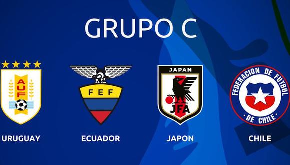 Tabla grupo C Copa América EN VIVO: resultados y posiciones de Japón, Ecuador, Chile y Uruguay. (Foto: Twitter)