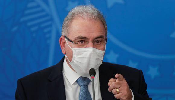 El ministro de Salud de Brasil, Marcelo Queiroga. REUTERS