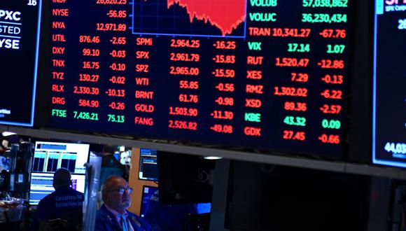 Wall Street se hunde y Dow cae 7,79%. (Foto: AFP)