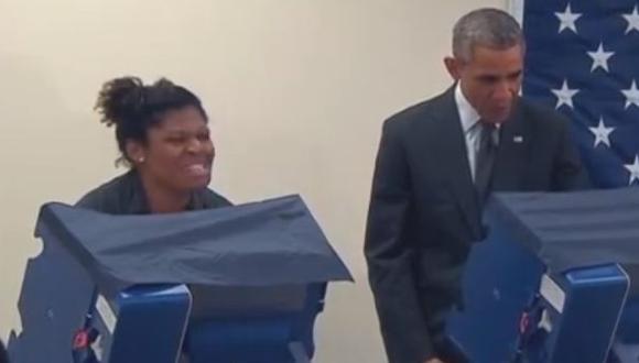 Barack Obama reaccionó así al enfrentar a novio celoso [VIDEO]