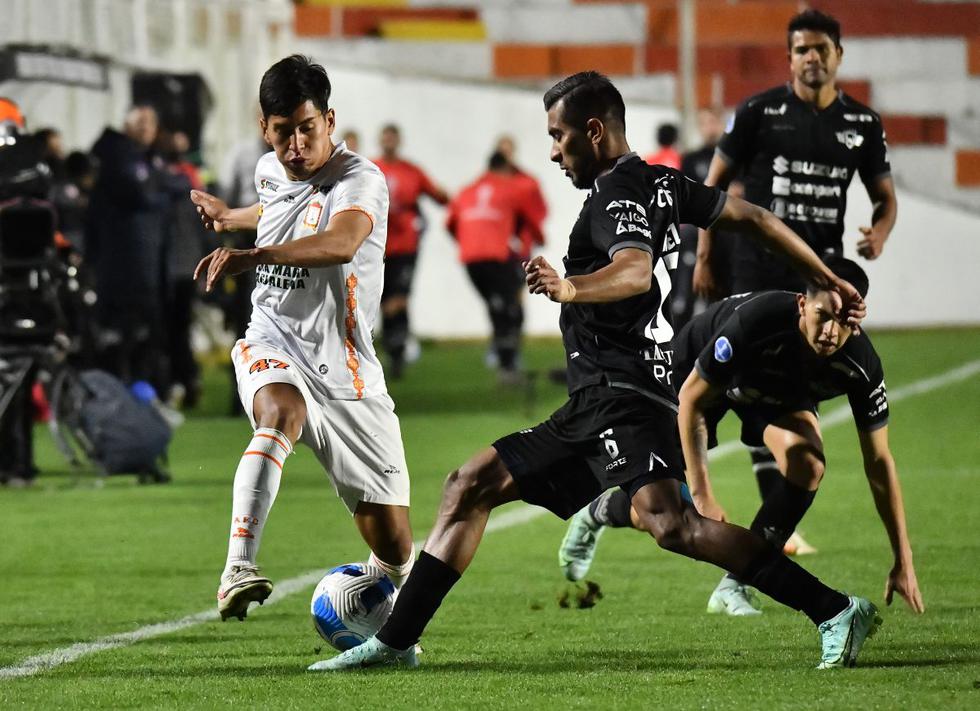 Ayacucho y Wilstermann empataron sin goles en el Cusco por la Copa Sudamericana | Foto: AFP