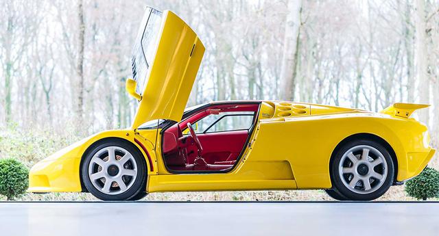 La versión Super Sport del Bugatti EB110 fue muy deseada en su época. Incluso el piloto alemán Michael Schumacher adquirió una edición especial del superdeportivo. (Fotos: Difusión).