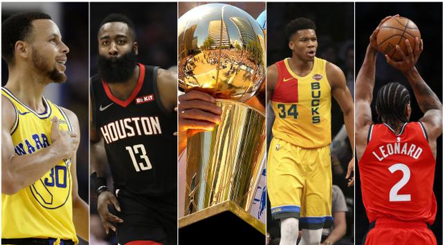 NBA Playoffs: Todos quieren el cetro de los Golden State Warriors. | Foto: Agencias
