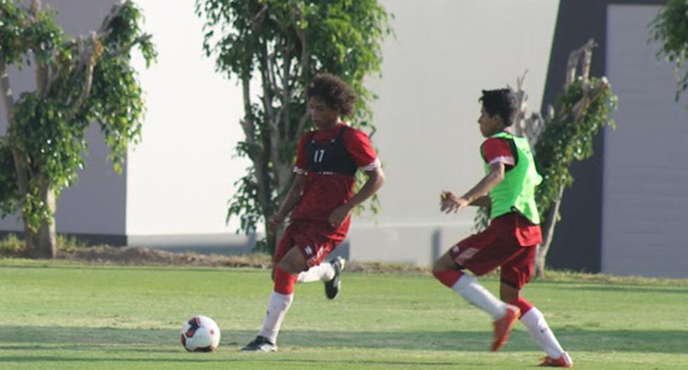 Selección Peruana Sub 17 realizó sus entrenamientos. (Foto: FPF)