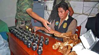 En Lima, La Libertad y Junín se hallan la mayoría de granadas