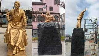 Denuncian daños en monumentos de la Av. 28 de Julio [FOTOS]