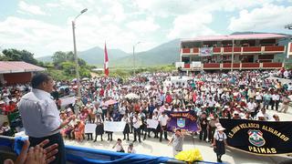 Humala inauguró colegio y pidió a candidatos impulsar becas