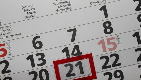 Alista tu agenda y calendario para que marques qué días del año 2023 son feriados y días no laborables (Foto: Pixabay)