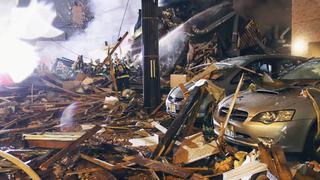 La poderosa explosión que destruyó un restaurante en Japón | VIDEO